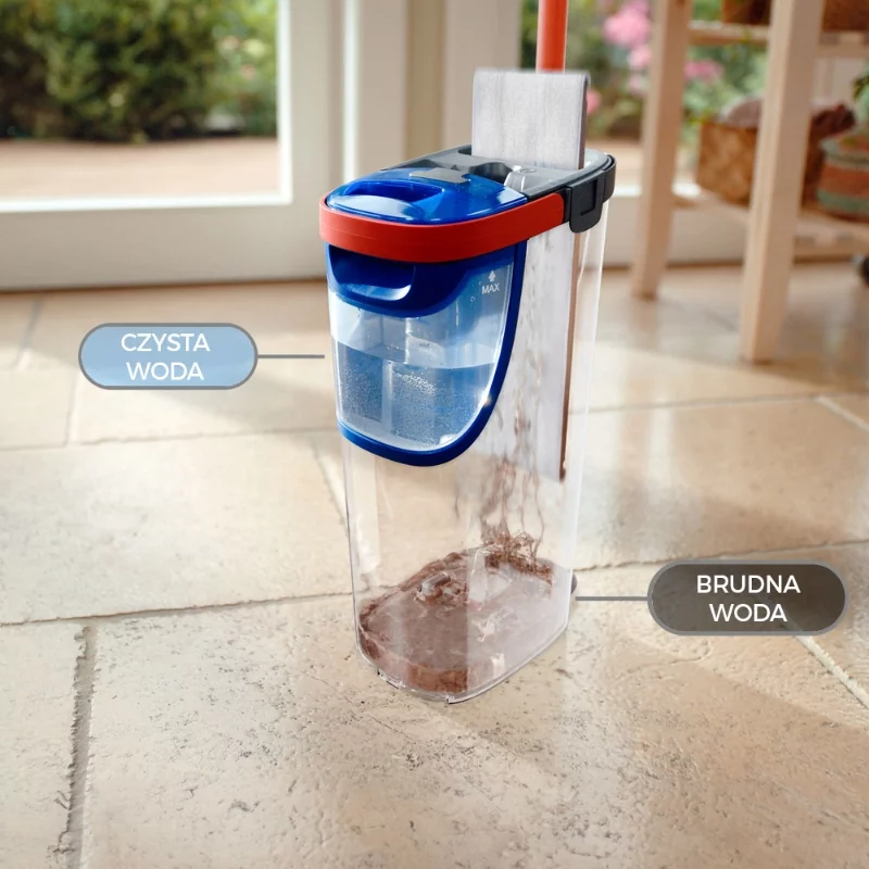 Zestaw Flat Mop H2Pro Vileda 6L