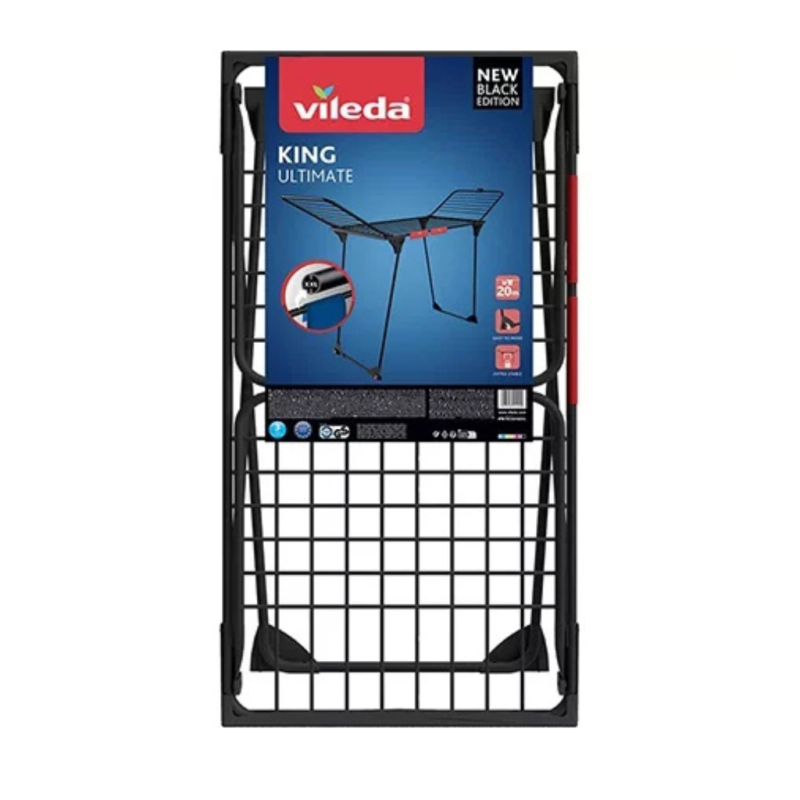 Suszarka Vileda King Ultimate 20 m czarna