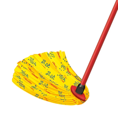 Mop Vileda SuperMocio Soft żółty z kijem 150 cm