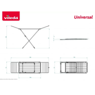 Suszarka na pranie Vileda Universal 18 m