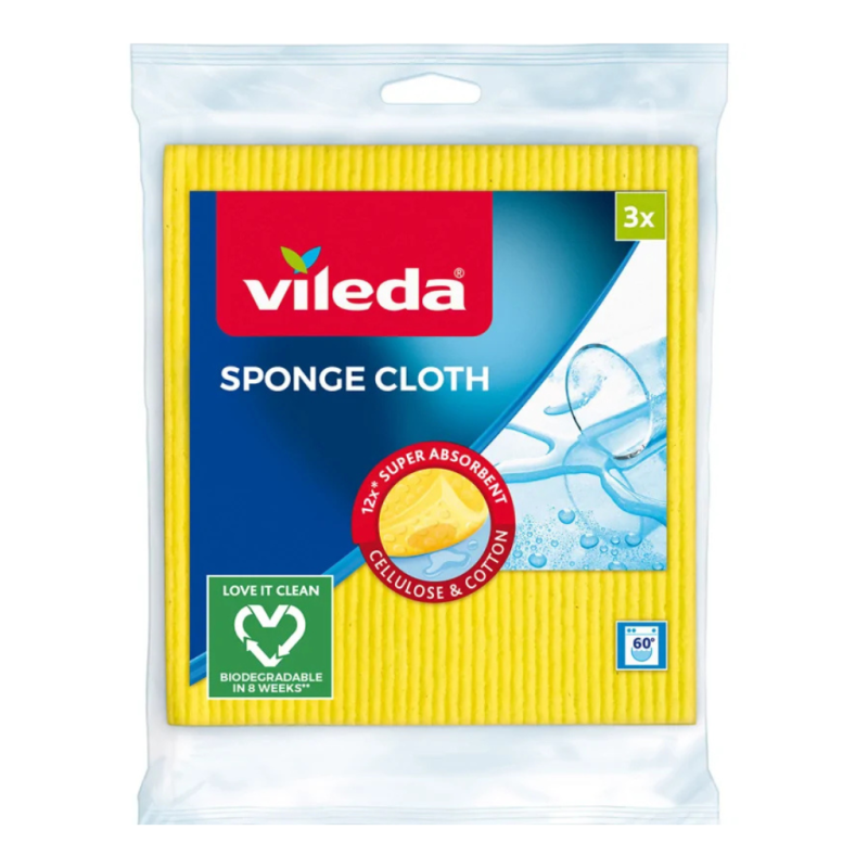 Ścierka gąbczasta Vileda Pucerka 3 szt.