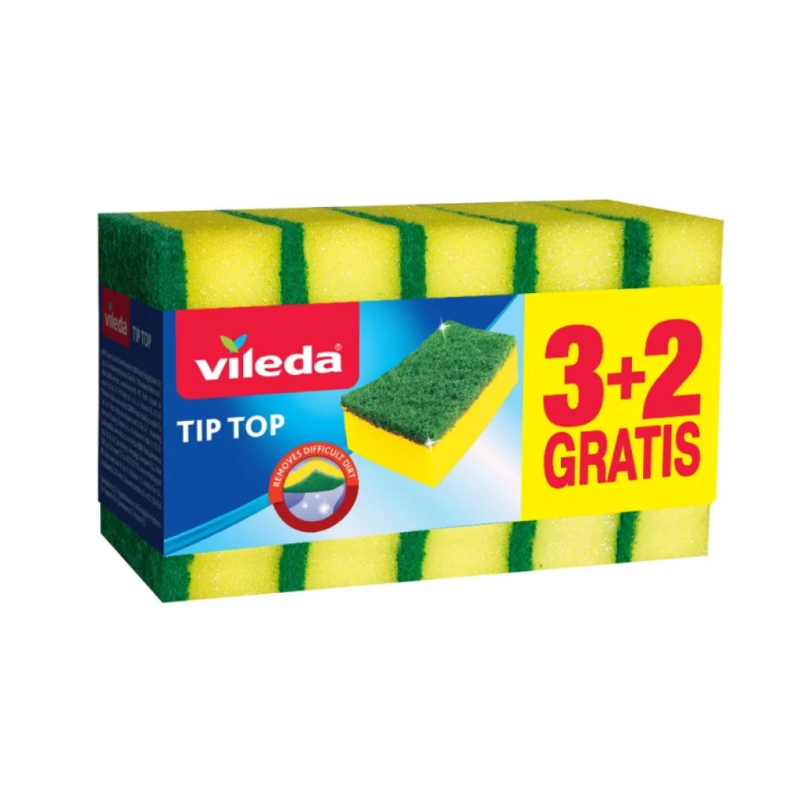 Zmywak Vileda Tip Top 5 szt. 3+2 gratis