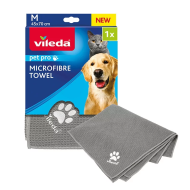 Ręcznik mikrofibra Vileda Pet Pro M 45x70cm dla zwierząt