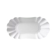 Tacka muszelka papierowa 8/14cm 250szt biała