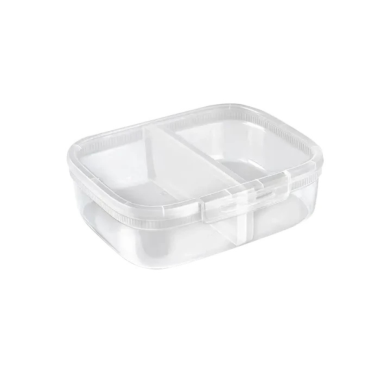 Snap Box 3,3L Curver transparentny z przegrodą