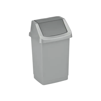 Kosz uchylny Curver Click It 9L grafitowy