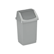 Kosz uchylny Curver Click It 9L grafitowy