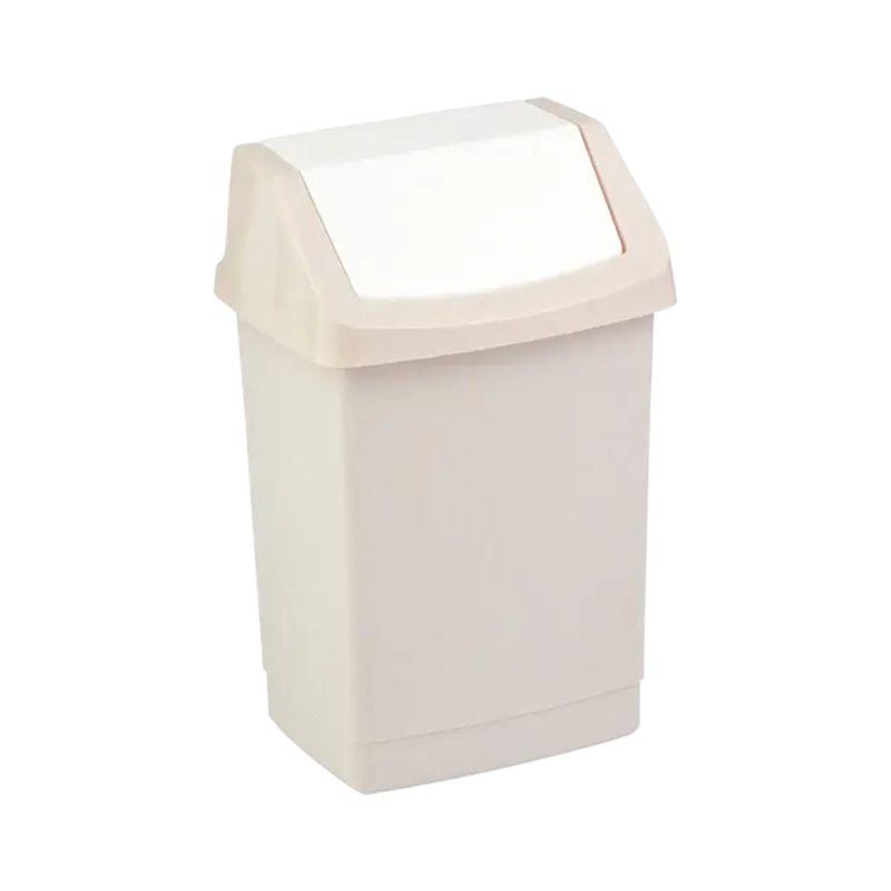 Kosz uchylny Curver Click 25L beżowy