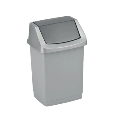 Kosz uchylny Curver Click-It 15L grafitowy