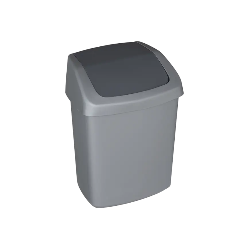 Kosz Swing Top Curver 15L szary