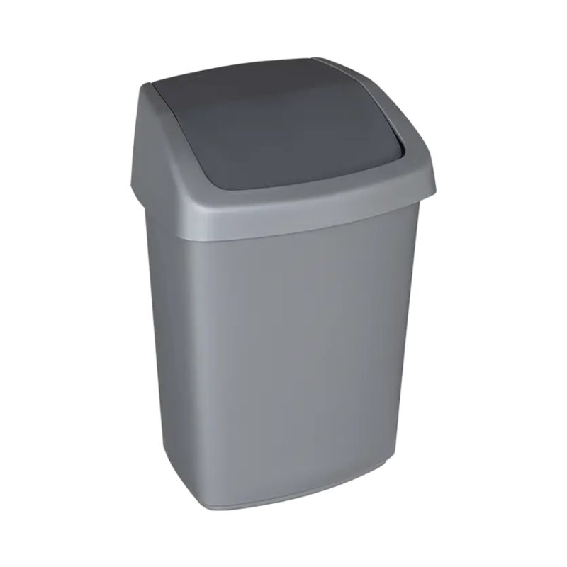 Kosz Swing Top Curver 25L szary