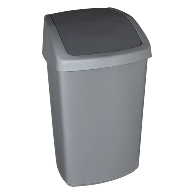 Kosz Swing Top 50L Curver Szary