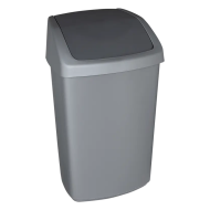 Kosz Swing Top 50L Curver Szary