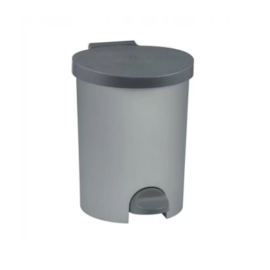 Kosz z pedałem Curver 15L szary lux granitowy