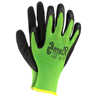 Rękawice RTELA LB10 zielone lateksowe roz. 10