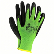 Rękawice RTELA LB7 zielone lateksowe rozmiar 7