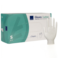 Rękawice lateksowe ABENA S bezpudrowe 100 szt.