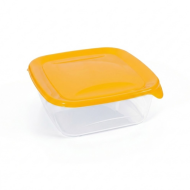 Pojemnik FRESH&GO 0.8l kwadrat żółty Curver