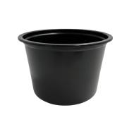 Pojemnik na zupę Guillin 500 ml czarny 50 szt.