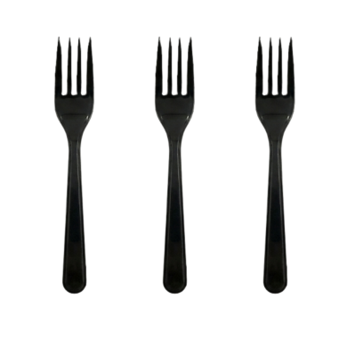 Widelec czarny Superior 50 szt. Gullin