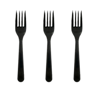 Widelec czarny Superior 50 szt. Gullin