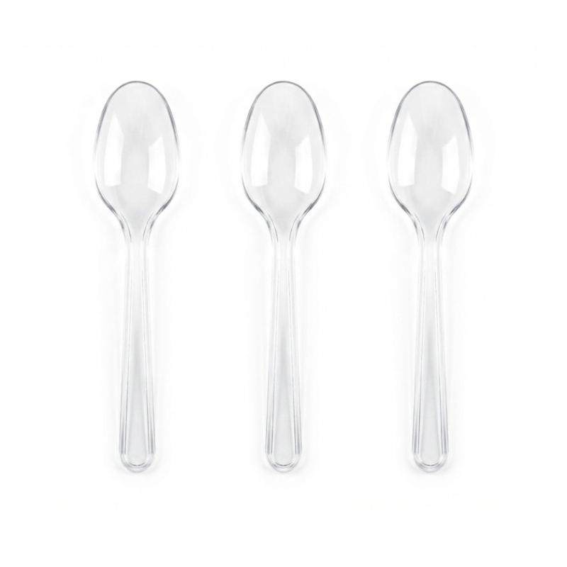 Łyżki transparentne SUPERIOR 50 szt. Guillin