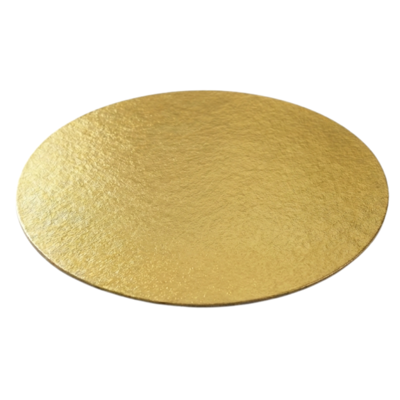 Podkład pod tort złoty cienki 36 cm 100 szt. Gullin