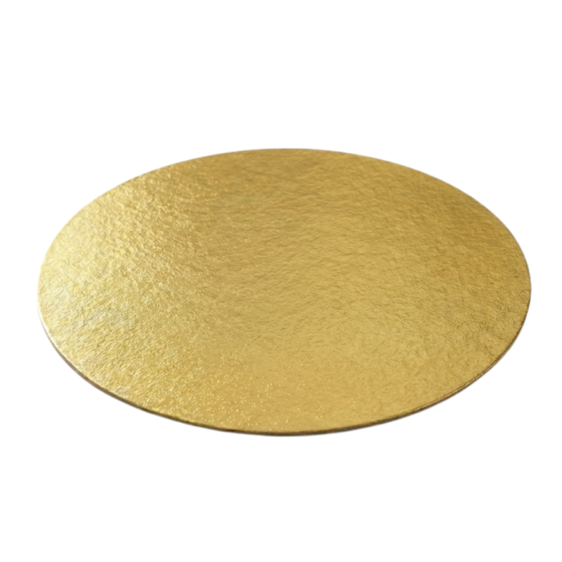 Podkład pod tort złoty 30 cm cienki 100 szt. Gullin
