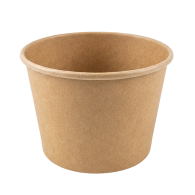 Pojemnik kraft 600ml fi120 POTCART601C Guillin 50 szt