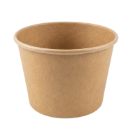 Pojemnik kraft 600ml fi120 POTCART601C Guillin 50 szt