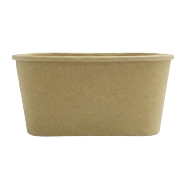 Pojemnik sałatkowy 1000 ml kraft Guillin 50 szt