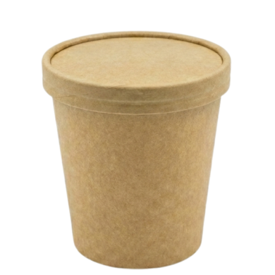 Pojemnik papierowy na zupę 450 ml kraft Guillin