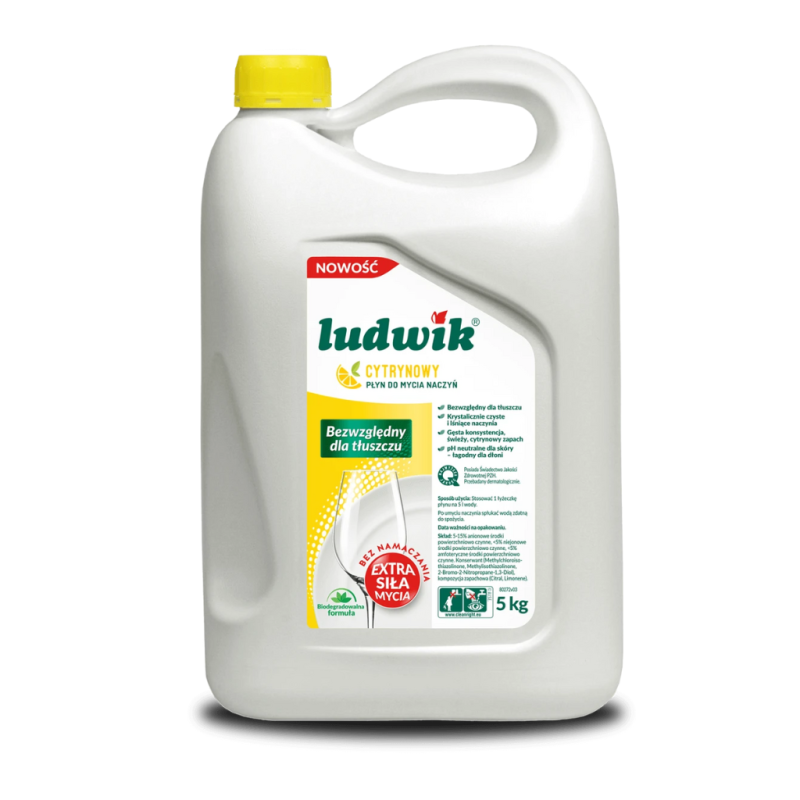 Płyn do naczyń Ludwik 5L Cytryna