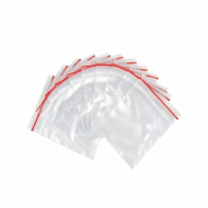 Torebki strunowe 7x10 cm 100 szt. Przezroczyste LDPE | Biuro