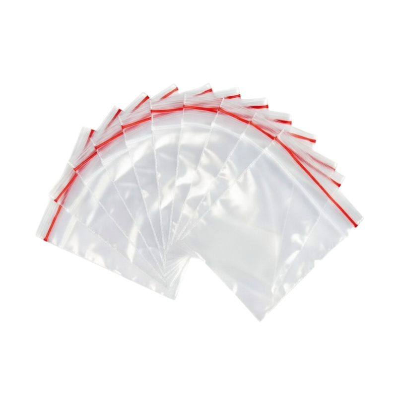 Torebki Strunowe 5x7 cm 100 szt LDPE | Woreczki Foliowe Biurowe