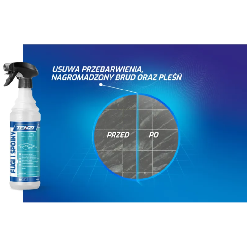 TENZI Fugi i Spoiny 0,6L – Czyszczenie Fug i Spoin | Profesjonalny Środek
