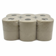 Papier toaletowy Jumbo 1W Szary 100m 12szt Makulatura