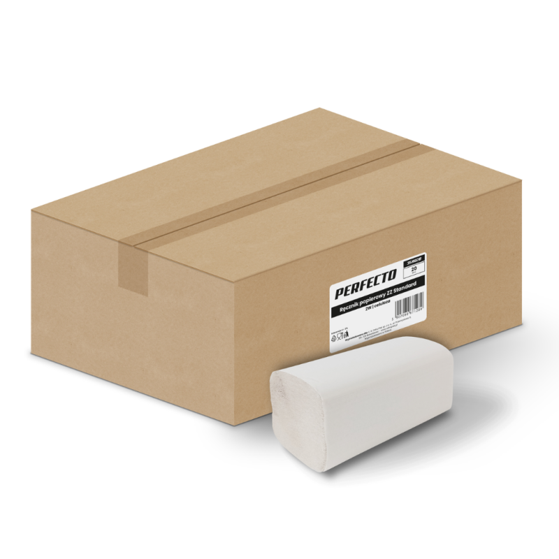 Ręcznik ZZ Perfecto celuloza biały 3000 szt.