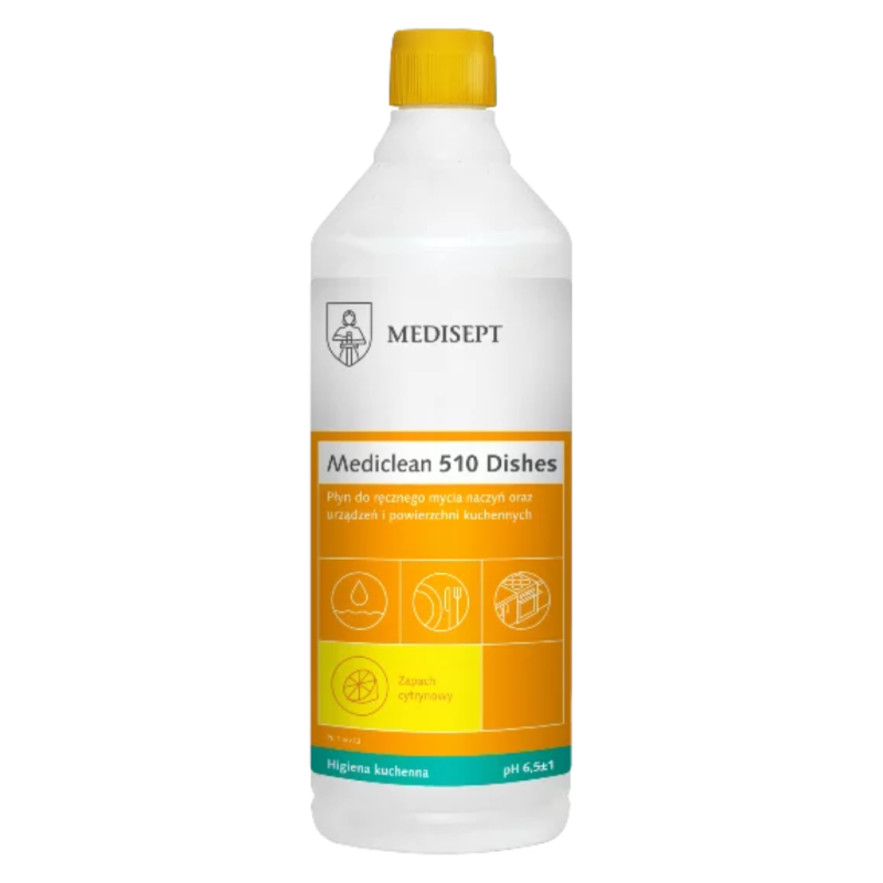 Płyn do naczyń MEDICLEAN MC510 1L Cytryna – Skoncentrowany