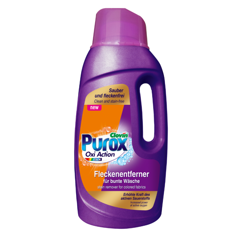 Odplamiacz tlenowy PUROX Color 1,5L do kolorów