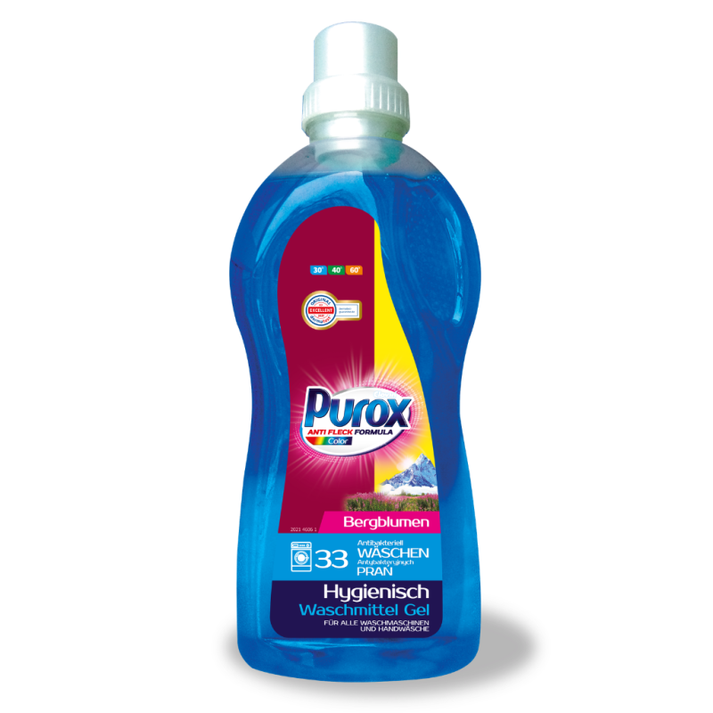 Purox Kolor 1L Żel do prania kolorów