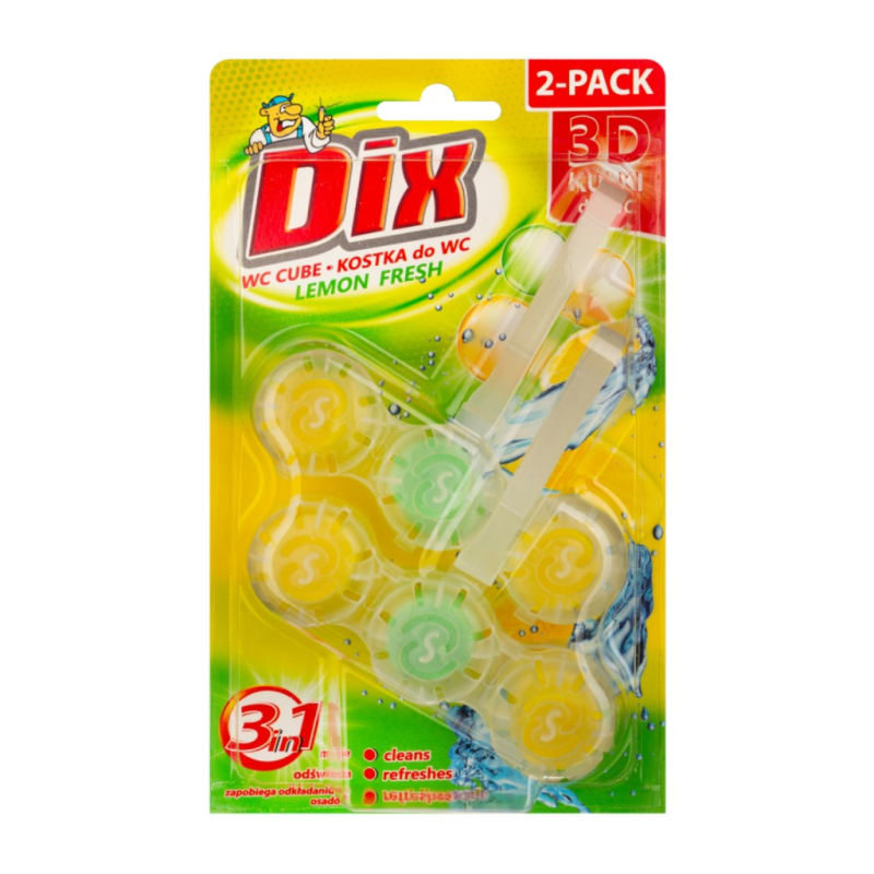 DIX Kulki do WC 3D 2x40g Ocean Fresh