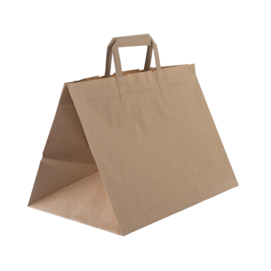 Torba papierowa szara 32/22/25cm ODRA PAK