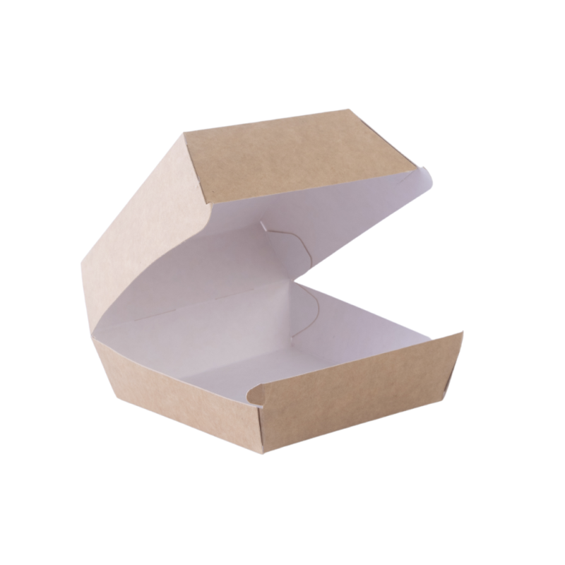 Hamburger box średni 115x115x75 mm 100 szt.