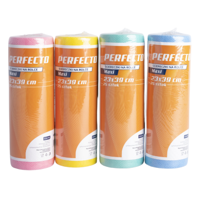 Ściereczka Perfecto rolka 25szt 23x39cm wiskoza