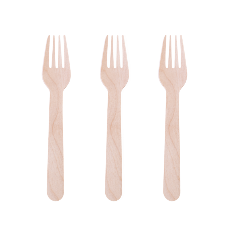 Widelec drewniany 16cm 100szt ODRA PAK ECO