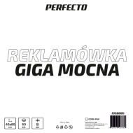 Reklamówka GIGA MOCNA 40x80 cm 51my 50szt ODRA PAK