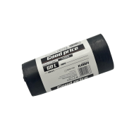 Worki na śmieci HDPE 60L czarne 6,5μm 50szt | Perfecto
