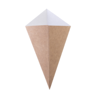 Rożek na frytki 350ml mały a'100 Enjoy&BeEco