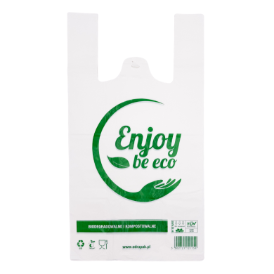 Reklamówki BIO 30x55cm Enjoy & Be Eco 50szt